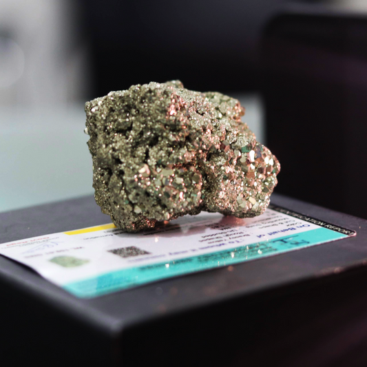 Raw Pyrite Stone Cluster- 100% Original with Certificate